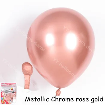 70Pcs Pielāgot Ādas Balonu DIY Apdare Vainags Arch Retro Zaļā Chrome Rose Gold Baloni Kāzu Dekorēšana