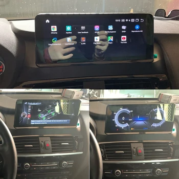 8 kodoliem 4G+64G android 10.0 Auto multimediju Atskaņotājs, Navigācija, GPS, radio BMW X3 F25 2011~2017. Gadam Sākotnējā 10.25