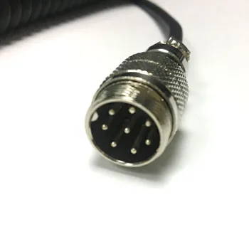 8 pin Mikrofons Mikrofona pagarinājuma kabelis Yaesu radio FT-1000 FT-2000 FT-847