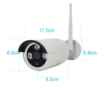 8CH 2MP 1080P Bezvadu Drošības CCTV kameras IP Kameras Sistēma VRR 16 collu LCD Monitors Camara P2P Wifi Video Novērošanas Komplekti Komplekts