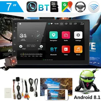 9218 7 Collu Android 8.1 Automašīnas Bluetooth MP5 Atskaņotāju, Auto GPS Navigācijas All-in-one CSV