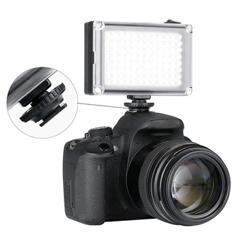 96 LED Video Gaismu Lampas, Studijas Foto, Kāzu svinības, aizpildošā Gaisma Canon Nikon DSLR Kameru Gopro hero 4/5/6/7 OSMO Darbība