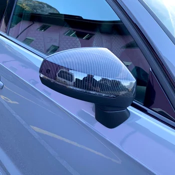 A3 Spoguļa Vāks Audi RS3 8V S3 Oglekļa Atpakaļskata Spoguļa Vāciņš Ar un Bez Sānu Joslu Palīdzēt Nomaiņa-2017 2018 2019