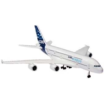 A380 Airbus RC tālvadības rotaļlieta gaisa kuģa EPO fiksētu spārnu double-ducted milzīgs fizelāžas gaisa kuģi civilās aviācijas gaisa kuģos