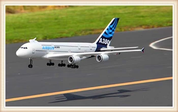 A380 Airbus RC tālvadības rotaļlieta gaisa kuģa EPO fiksētu spārnu double-ducted milzīgs fizelāžas gaisa kuģi civilās aviācijas gaisa kuģos