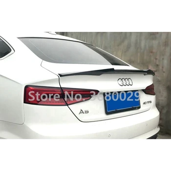 A5 M4 stila Oglekļa Šķiedras Auto-stils Aizmugures Bagāžnieka Spārna Spoileris Audi A5 Sedans 4 Durvju 2017 2018 2019