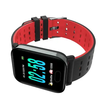 A6 Smart Joslā reloj inteligente pulsometro ritmo cardi Fitnesa Tracker Tālvadības pults Smart Aproce Aproce