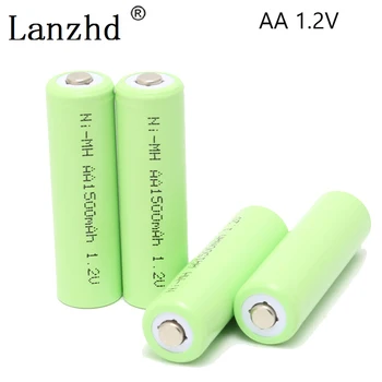 AA Uzlādējamas Baterijas AAA NiMH Baterijas 1,2 V uzlādējamās baterijas, Tālvadības pults Toy camera (4gab AA + 4gab AAA)