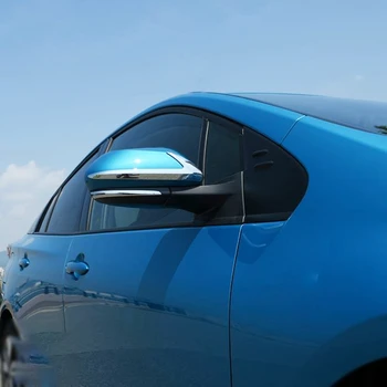 ABS Atpakaļskata Spogulis Kicks Uzlīme Segtu Rotāt Melns Rāmis Car Styling Aksesuārs Toyota Prius 50 Sērijas 2016-2019