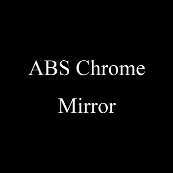 ABS Chrome Piederumi Jeep Cherokee KL 2016 2017 2018 Automašīnas atpakaļskata spoguļa rāmja Vāks Melns