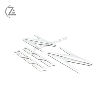 ACZ Piederums Uzlīmes Kawasaki Z 1000, Visu Modeļu Emblēmas, Emblēmu Z1000 3D Chrome Logo Motociklu Vinly Forma Z, Uzlīmes
