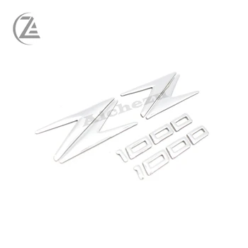 ACZ Piederums Uzlīmes Kawasaki Z 1000, Visu Modeļu Emblēmas, Emblēmu Z1000 3D Chrome Logo Motociklu Vinly Forma Z, Uzlīmes