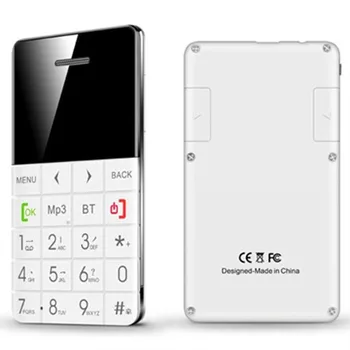 AEKU Qmart Q5 2G GSM Kartes, Mobilo Tālruņu 5.5 mm Ultra Plānas Kabatas Mini Slim Kartes Tālruņa 0.96 collu Kartes Mobilo telefonu
