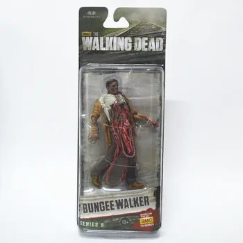 AMC seriāls Walking Dead Ābrahāma Ford Bungee Walker Rick Grimes Gubernators PVC Rīcības Attēls Rotaļlietas
