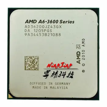 AMD A6-Series A6-3620 A6 3620 2.5 GHz Triple-Core CPU Procesors AD3620OJZ43GX Socket FM1