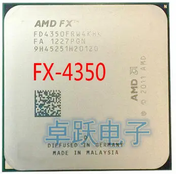 AMD FX-4350 4.2 GHz Quad-Core CPU Procesora ligzdai (Socket) AM3+ FX 4350 bezmaksas piegāde
