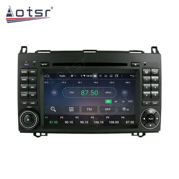 AOTSR Auto Radio Auto Android 10 Mercedes Benz W169 A B W245 2005 - 2011 Viano 2009 - 2011 Vito GPS IPS Multimediju Atskaņotājs