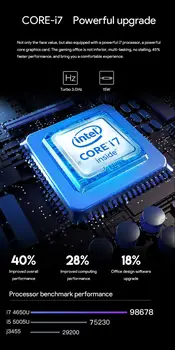 ASV Kapteinis Ultrathin Klēpjdatoru 15.6 Collas Intel Core i7 4500U DDR3 Klēpjdatoru 8GB RAM 512 GB, 1 TB Ultrathin 1080P Windows10 divjoslu WiFi