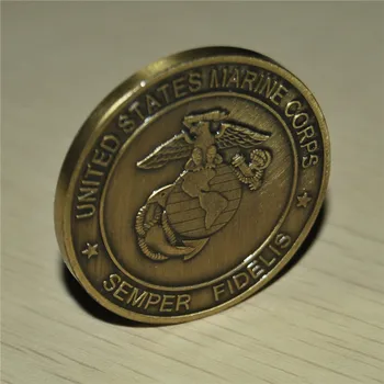 ASV Marine Corps 2000 Versiju Challenge Monētas-Retāk Varonība bija kopīgs Tikums