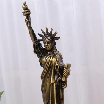 ASV Orientieri Brīvības Statuja Metāla Modeļa Galda Dekorēšana Sīkrīku Amatniecības Dāvanu