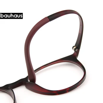 AU2003-T bauhaus acetāts Brilles Retro Apaļas Ziedu Brilles Tuvredzīgs Lēca Kadru oculos de grau Vīriešiem Sievietēm