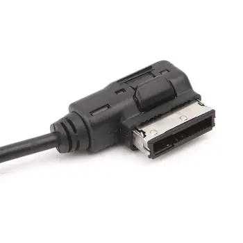 AUX Multivides Interfeiss USB Sieviete Audio Adaptera Kabeli AMI Priekš Mercedes Benz