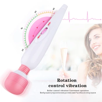 AV Burvju Nūjiņu Vibrators Klitora Stimulators Maksts Masāžu G Spot Vibrators Pieaugušo Rotaļlietas Masturbator Erotiskās Rotaļlietas, Seksa Produkts Sievietēm