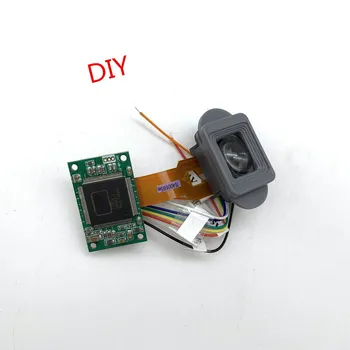 AV signāla ieejas DIY nakts redzamības ierīces FPV displejs Skatu meklētājs HD VGA mikro displeja