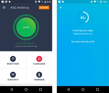 AVG AntiVirus Android Mobile security Antivīrusu, Anti-Zādzība ,App Bloķēšana, Kameras Filtrs, Ierīces Bloķēšanas, App Backup
