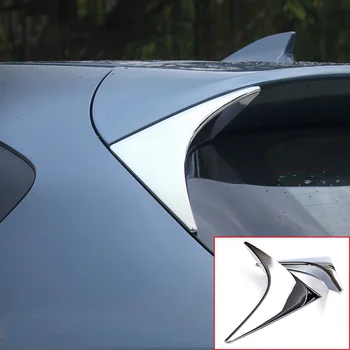 AX Chrome Aizmugurējais Logs Sānu Spārnu Spoilers Trīsstūris Pīlārs Pēc Vāka Apdare Uzlīme Aizsargs Mazda Cx-5 Cx5 2013 2016