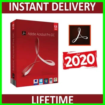 Adobe Acrobat Pro DC - 2020. gadam - Kalpošanas - Windows