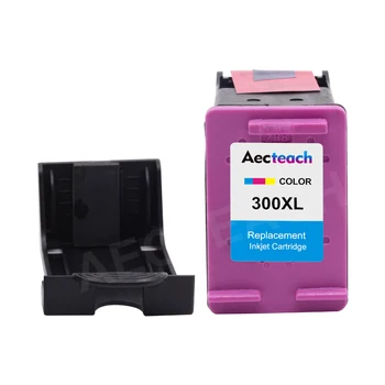 Aecteach Saderīgu 300XL Nomaiņa HP 300 XL tintes Kasetne Deskjet D1660 D2560 D2660 D5560 F2420 F2480 F2492 Printeri