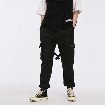 Aelfric Lentes Kravas Bikses Harēma Bikses Sievietēm Hip Hop Streetwear Treniņbikses Zīmuli Bikses Tatical Korejiešu Stilā Techwear