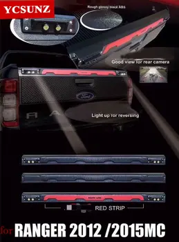 Aizmugures Aizsargs ar LED Aizmugurējie Vārti, Kravas automašīnu Apdares Kravas automašīnu Durvju Apmaļu Ford Ranger T6 T7 Wildtrak 2012 2013 2016 2017 2018 2019