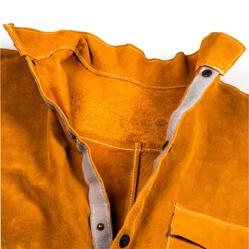 Aizsargtērpi Izolētas Apģērbi ANTI-CUT Drošības Apģērbs Aizsardzības Metināšanas Darba Jaka Bikses Ādas Metināšanas Apģērbi