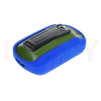 Aizsargātu Zilā Gadījumā + Melns Noņemamu Gredzenu Kakla Siksna+Screen Protector Pārgājienu Rokas GPS Garmin eTrex Touch 25 35 35T