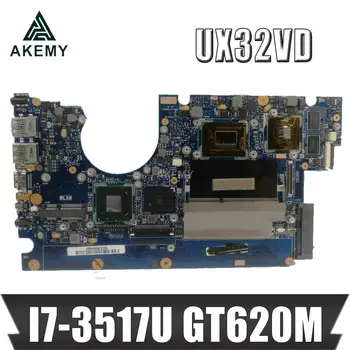 Akemy UX32VD Portatīvo datoru mātesplati Par Asus UX32VD UX32V UX32 Testa sākotnējā mainboard 2G RAM I7-3517U GT620M