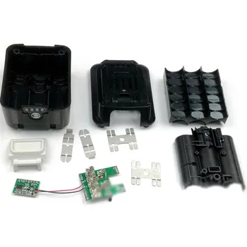 Akumulatora Korpusa Gadījuma ar LED Strāvas Indikators par Makita 10.8 V 12V BL1015 BL1020 BL1041 Litija Baterijas Aksesuāri