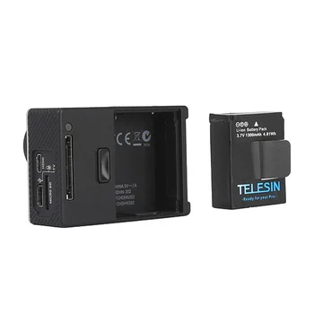 Akumulators (2 Gab.) un USB Lādētāju GoPro HD HERO3+, HERO3 un GoPro Hero 3, Plus AHDBT-302 Action Camera Piederumu Komplekts
