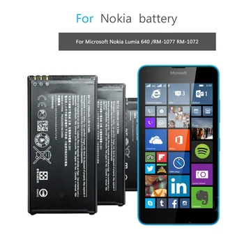 Akumulatoru Microsoft Nokia Lumia 640 535 225 330 230 620 630 730 735 738 650 Batery BV-T5C BL-L4A BL-4UL BL-5H BV-T5A BV-T3G