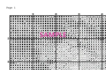 Alnis Salona - Skaitot Cross Stitch Komplekti - dari pats Roku darbs, Rokdarbi Rokdarbu 14 ct Cross Stitch Komplekti DMC