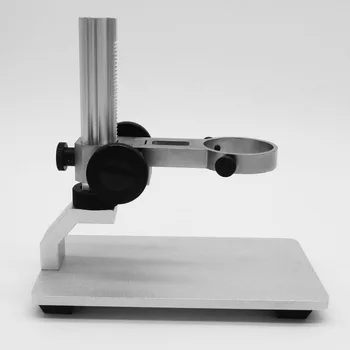 Alumīnija Sakausējuma Mikroskopa Statīva Pārnēsājamie uz Augšu un uz Leju, Regulējams Manuālais Fokuss Digitālā USB Elektroniskā Mikroskopa Turētājs