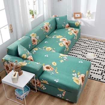Amerikas stila Elastīgas Sofa Cover stiept Slipcover dīvānu pārvalki dzīvojamās istabas stūra Dīvāns segtu būtiska dīvāns kariete segtu atpūtas telpa
