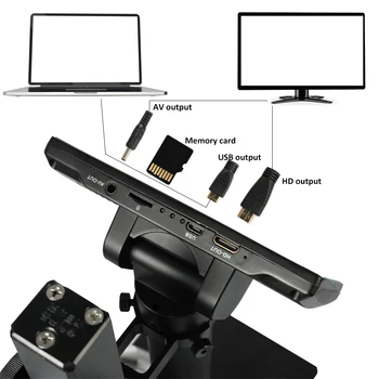 Andonstar ADSM302 Microscopio Digitālo Mikroskopu, Elektronikas USB Mikroskops ar Mikroskopa Kamera Lodēšanai Mikroskopi