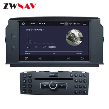 Android 10 DSP IPS Ekrānu Attiecībā uz Mercedes Benz W204 C200 C180 2007 2008 - 2010 Auto DVD Atskaņotājs Multivides Radio, GPS Head Unit 2 Din