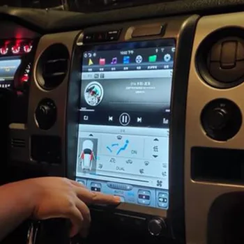 Android 8 Tesla Stila GPS Navigācijas FORD Raptor F150 2009. -. Gada Auto Auto Radio Stereo Multimediju Atskaņotājs, Galvu Vienība Ieraksti