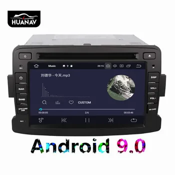 Android 9.0 Auto CD / DVD Atskaņotāju, GPS Navigācijas Renault Duster 2012 2013 Auto Auto radio atskaņotājs stereo headunit lentes multivides