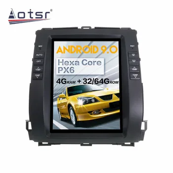Android 9.0 GPS Navigācija, Radio, DVD Atskaņotāju Toyota Prado 2002-2009 Video Atskaņotājs, Stereo Headuint bezmaksas Uzcelta Carplay dsp