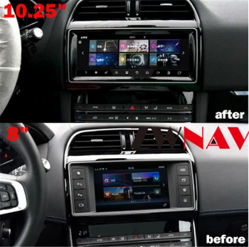 Android 9.0 Par Jaguar XE XF XEL F-Pace 2016 - 2018 2019 Harman Auto Radio, GPS DVD Atskaņotājs Multivides Galvas Vienības Stereo Navigācijas