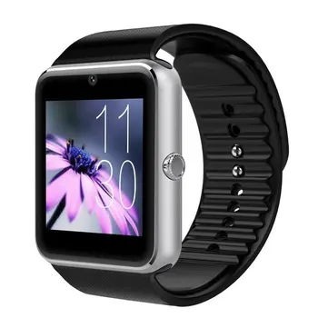 Android Smart Skatīties GT08 ar Kameru, Bluetooth 4.0 rokas Pulkstenis Atbalsta Sim TF Kartes Smartwatch GT08 A1 DZ09 Dzīve Ūdensizturīgs ONLENY
